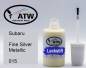 Preview: Subaru, Fine Silver Metallic, 015: 20ml Lackstift, von ATW Autoteile West.